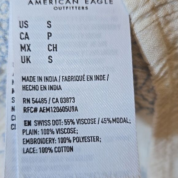 Embroidered Peasant Top Boho Milkmaid Balloon Sleeve Cottagecore Ethereal Fairy - Picture 8 of 10